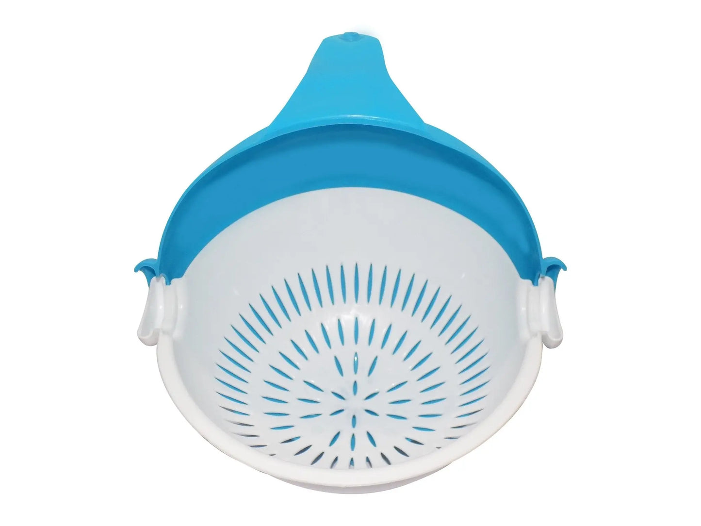 Multi - Functional Fruit & Vegetable Washing Bowl with Strainer & Handle - Chestore