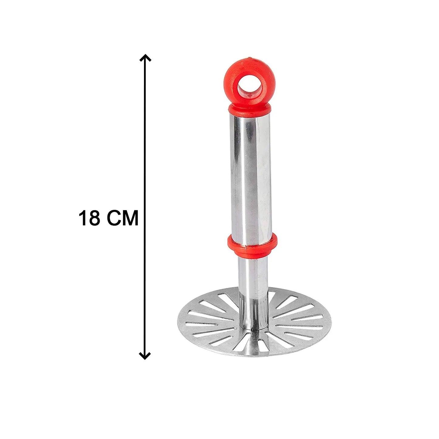 Ganesh Potato & Pav Bhaji Masher – Oval Design with Plastic Handle - Chestore