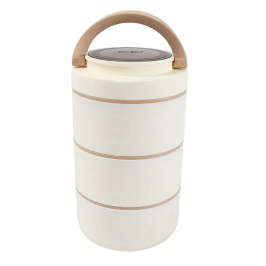 Ganesh Smart Stack 2/3 - Layer Stainless Steel Lunch Box – Airtight & Leak - Proof - Chestore