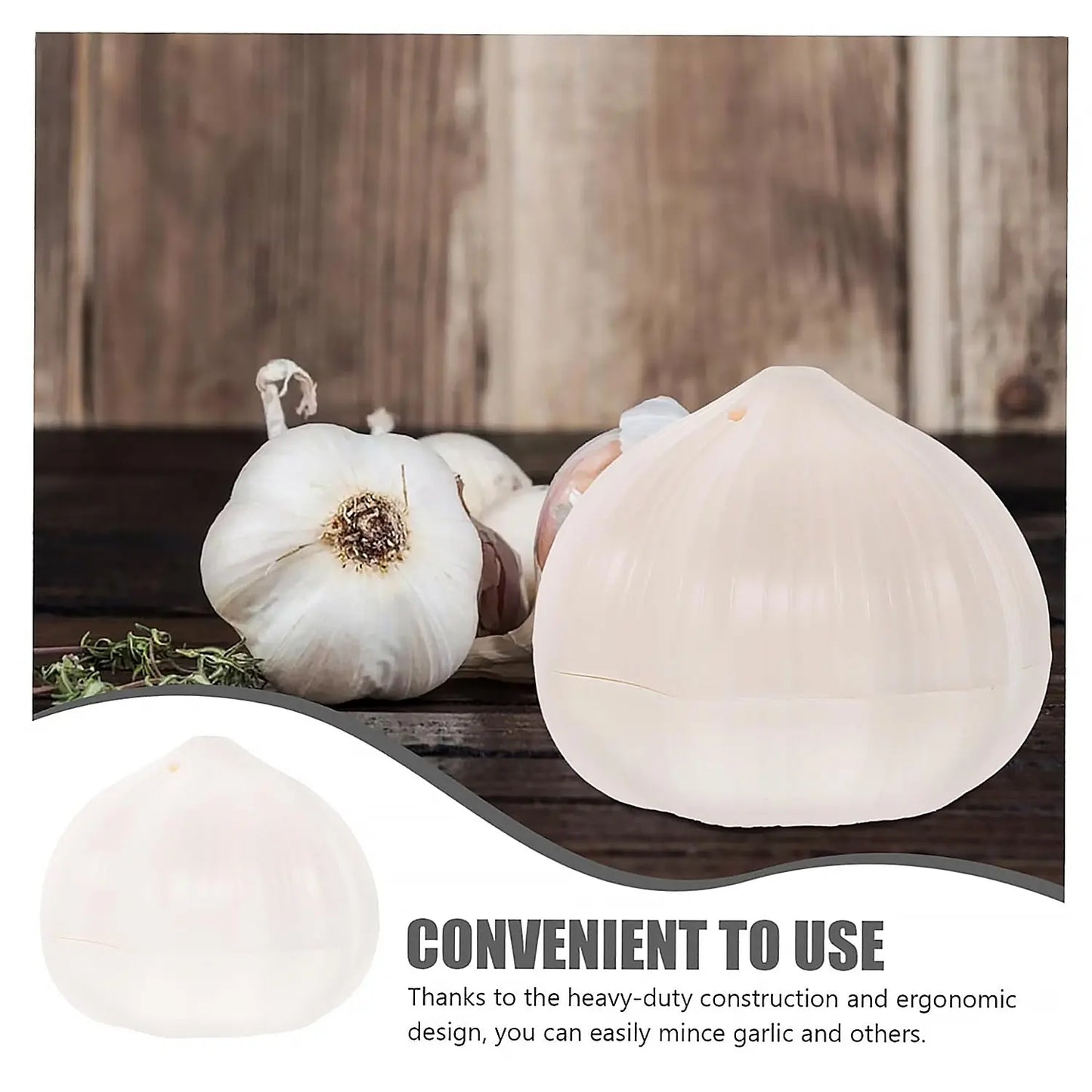 Garlic Press & Manual Crusher – Portable Ginger & Chili Masher - Chestore