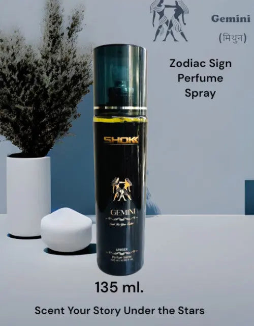 Gemini zodiac body spray – 135ml unisex fragrance for men and women