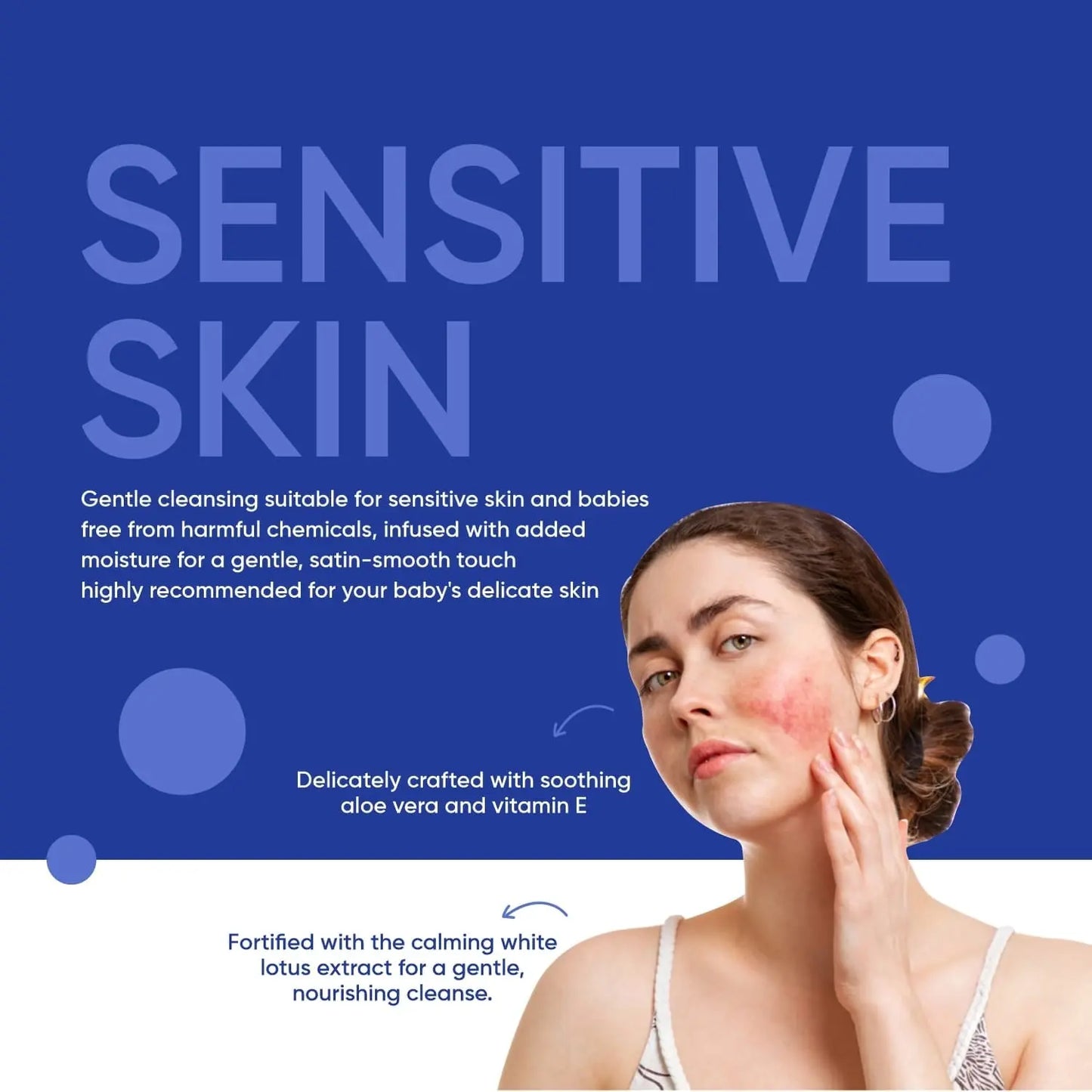 Beautiful Basics Dry Sensitive Skin Face Wipes (2 Pkts X 50 Pcs Wipes) - Chestore