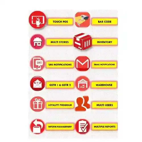 GrandSe Point of Sale Billing Software – 3 Years Subscription - Chestore