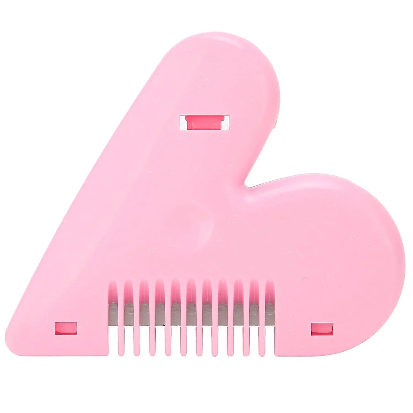 Heart - Shaped Baby Hair Cutting Scissors – Lightweight, Portable & Safe for Girls | Double - Edge Stainless Steel - Chestore