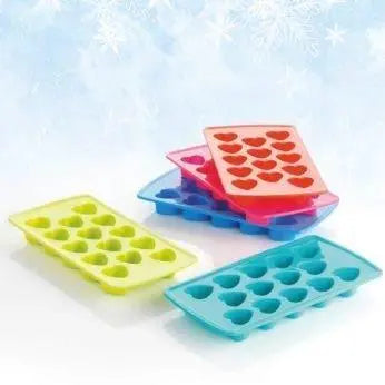 Heart - Shaped Ice Cube Tray – Flexible & Easy - Release Silicone Mold - Chestore