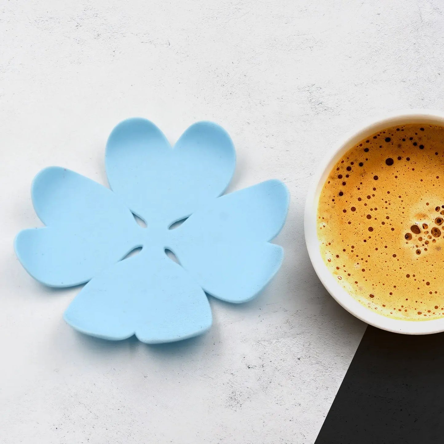 Heat - Resistant Plastic Coasters – Durable Coffee & Glass Mug Set (6 Pcs) - Chestore