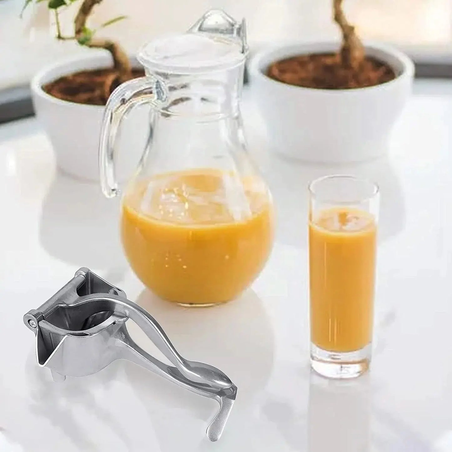 Manual Aluminium Metal Fruit Press Juicer – Heavy Duty Hand Juicer - Chestore