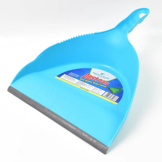 Heavy Plastic Dustpan With Handle (1 Pc) - Chestore