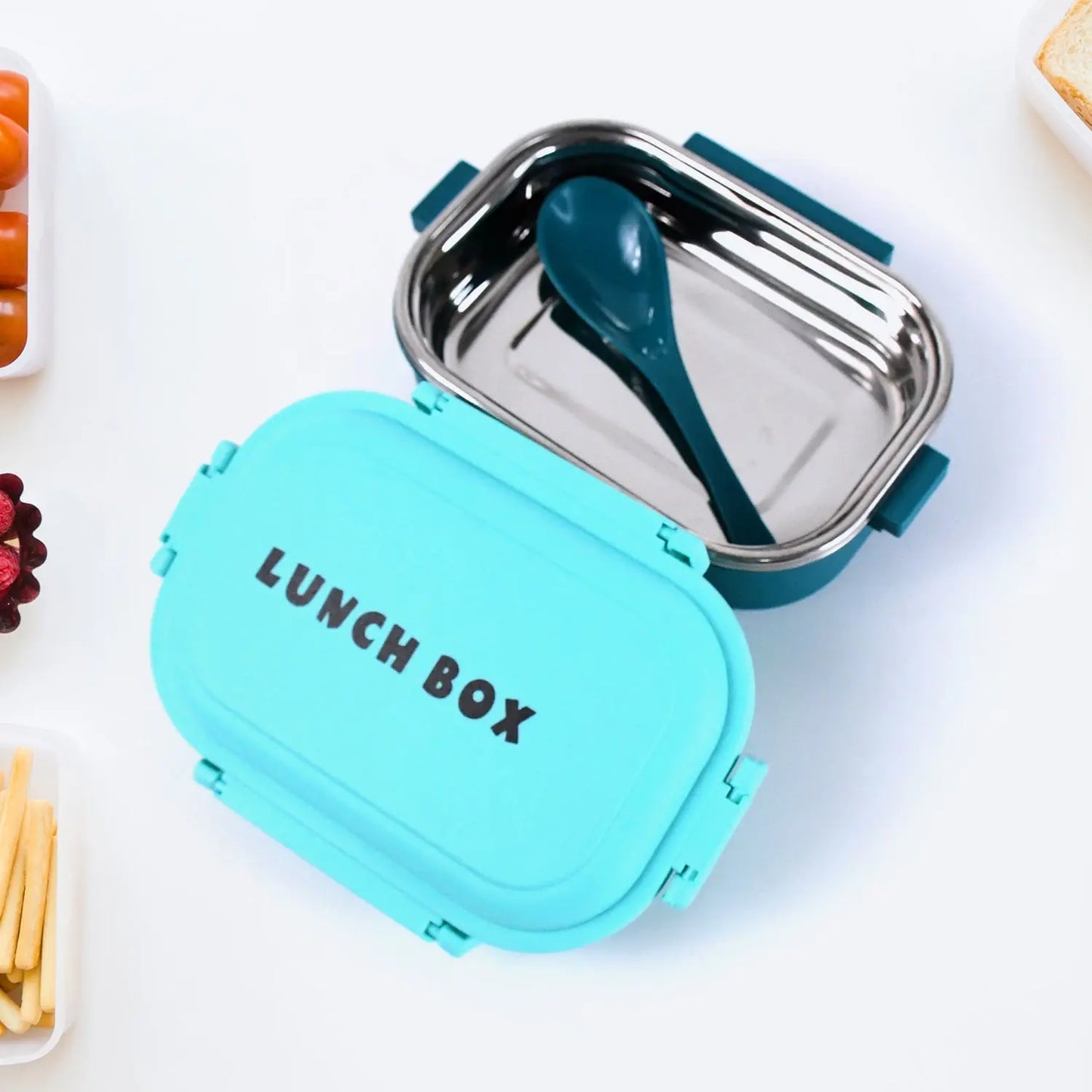 Insulated Stainless Steel Lunch Box – Leakproof & Comes with Spoon 🍱🔥❄️ - Chestore