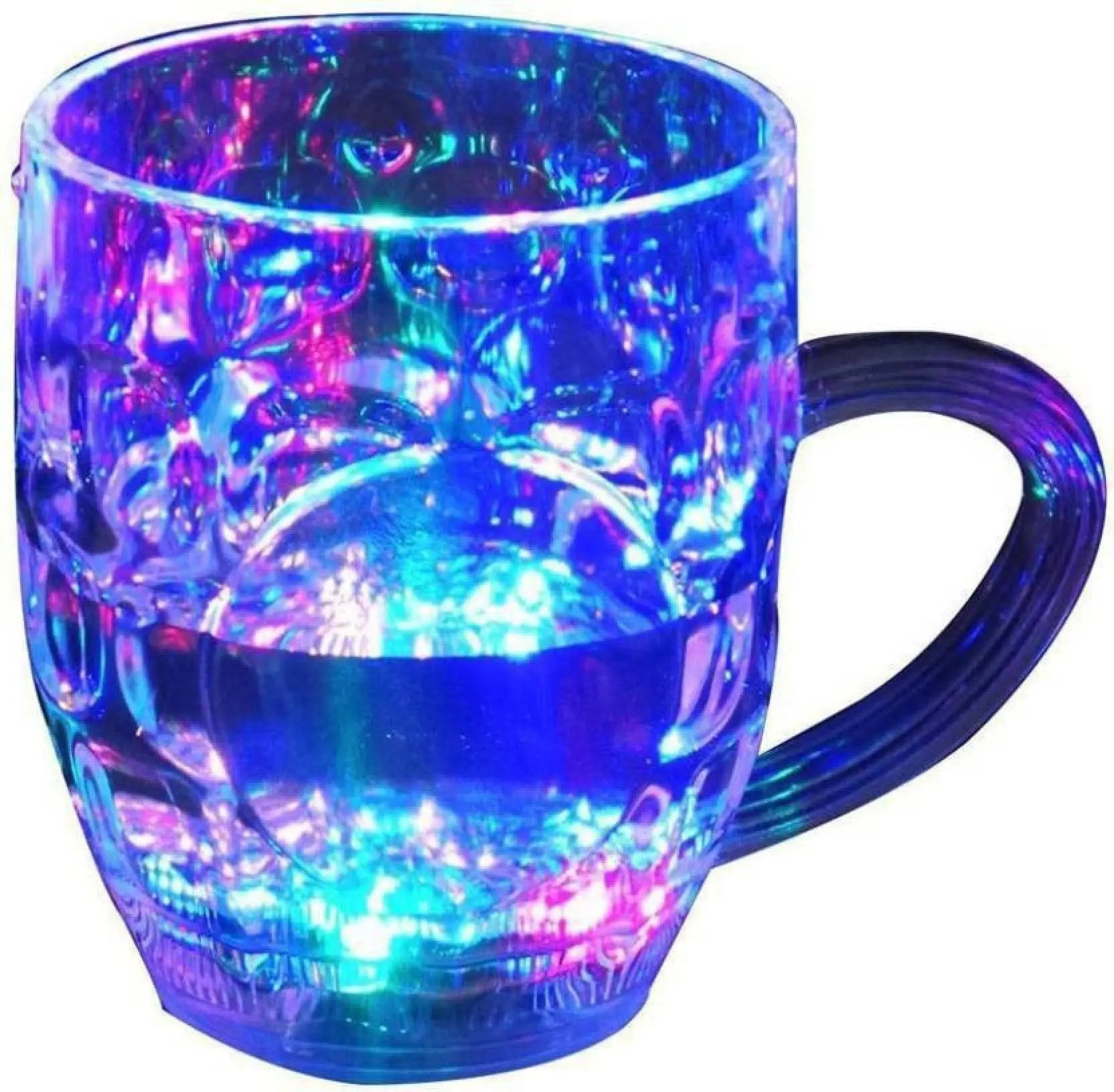 LED Glass Cup – Rainbow Color Illuminated Drinkware for Vibrant Parties 🌈✨ - Chestore