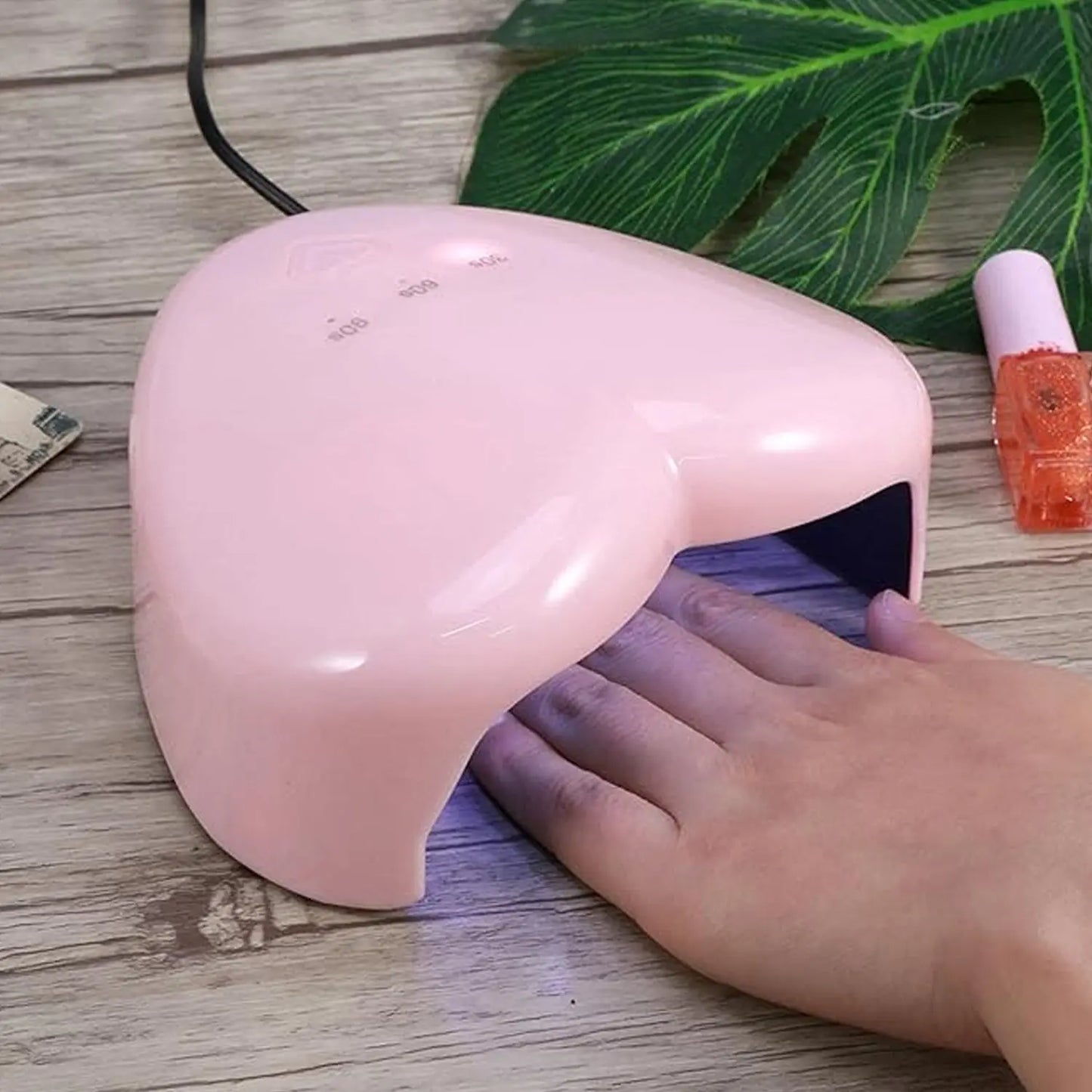 Led Uv Lamp Nail Dryer Gel Nail Lamp Nail Polish Curing Lamp (1 Pc Mix Design) - Chestore