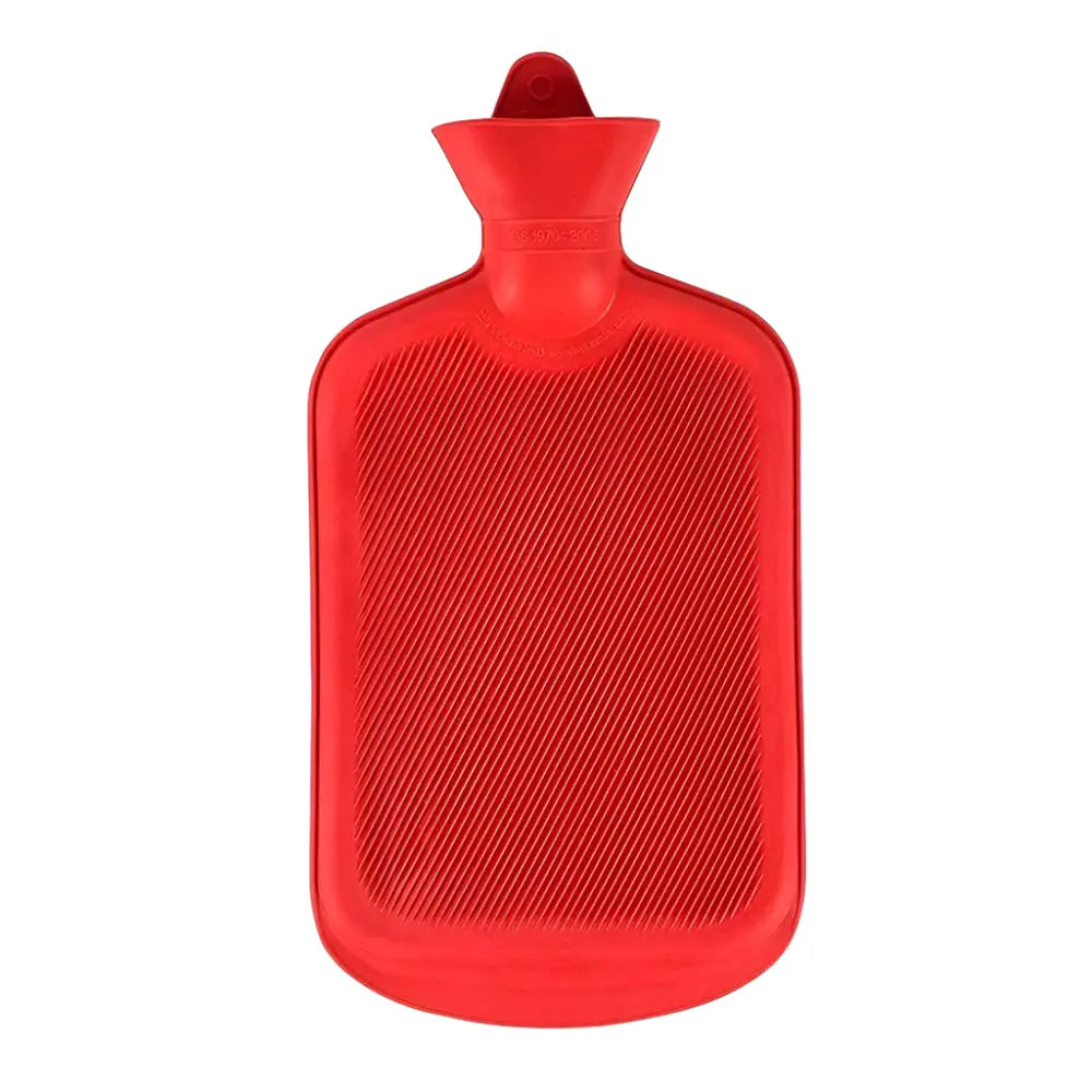 Large Rubber Hot Water Bag – Heavy - Duty Pain Relief Heating Pad for Cramps, Back & Joint Pain (Leakproof & Long - Lasting) - Chestore