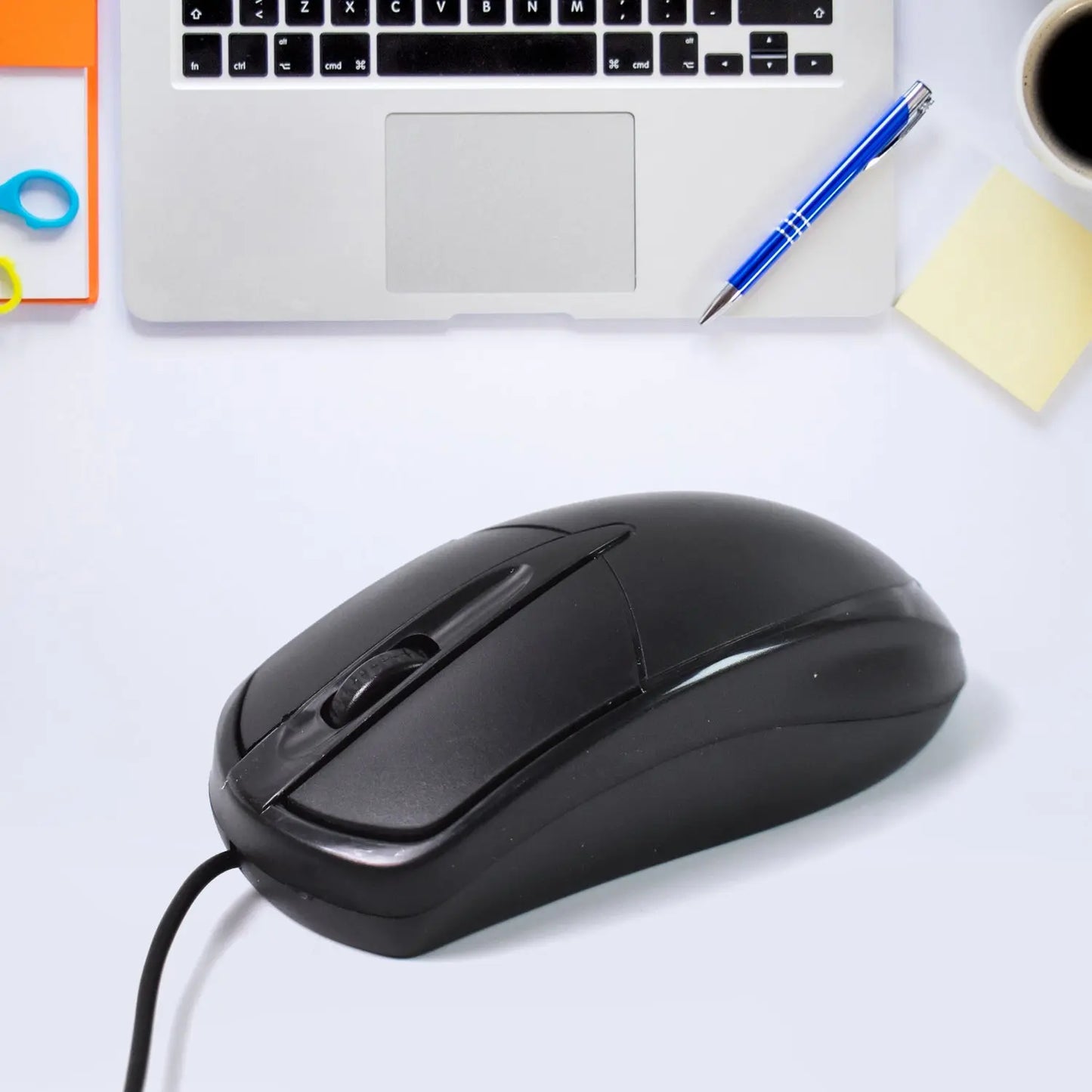 M - 045 Wired Optical Mouse for Laptop & PC | Ergonomic USB Mouse – 1 Pc - Chestore
