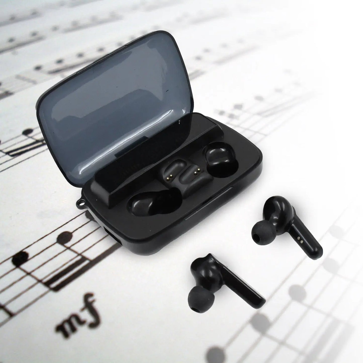 Wireless M19 Bluetooth Headphones – True Wireless Airbuds for Crystal Clear Sound 🎧💎 - Chestore
