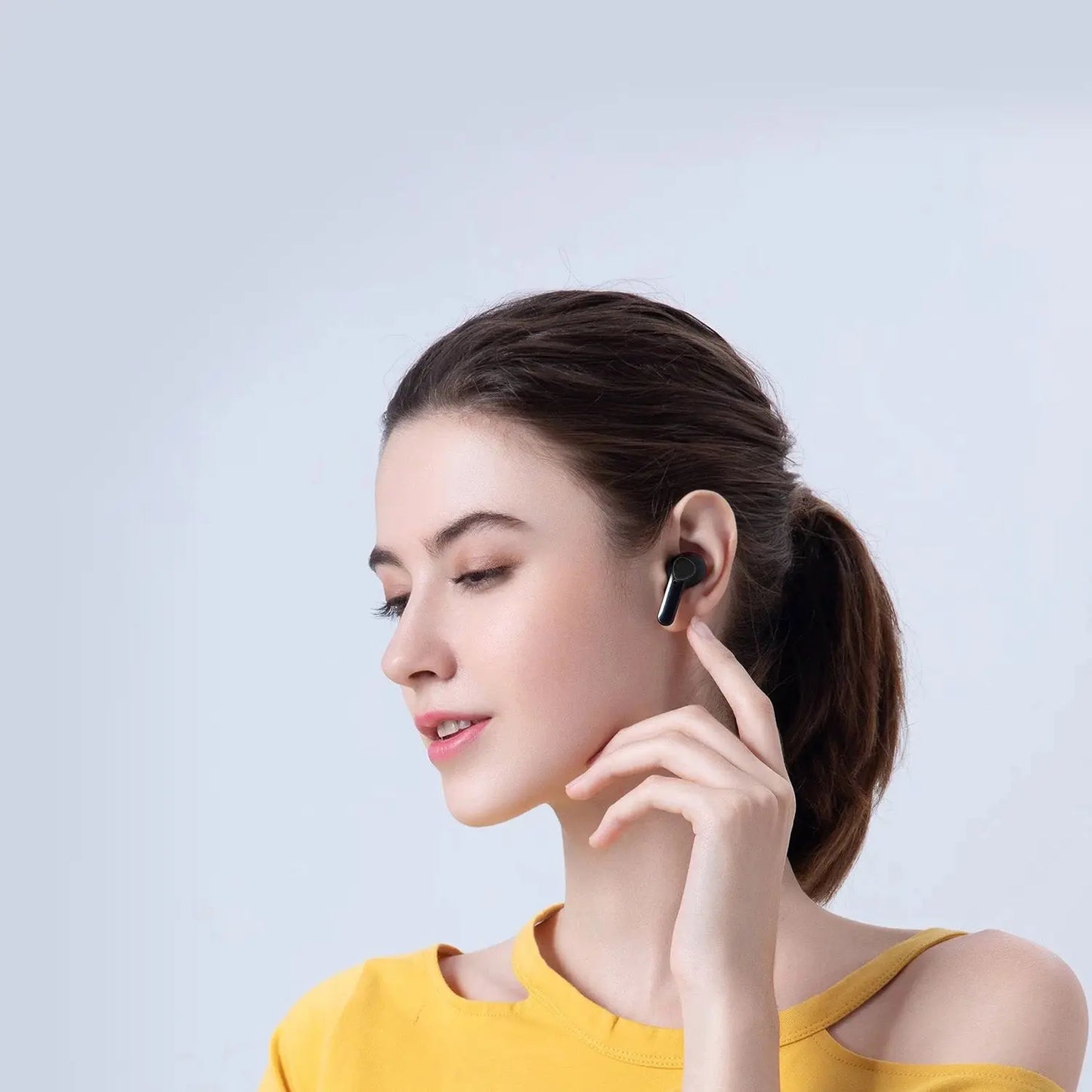 Wireless M19 Bluetooth Headphones – True Wireless Airbuds for Crystal Clear Sound 🎧💎 - Chestore