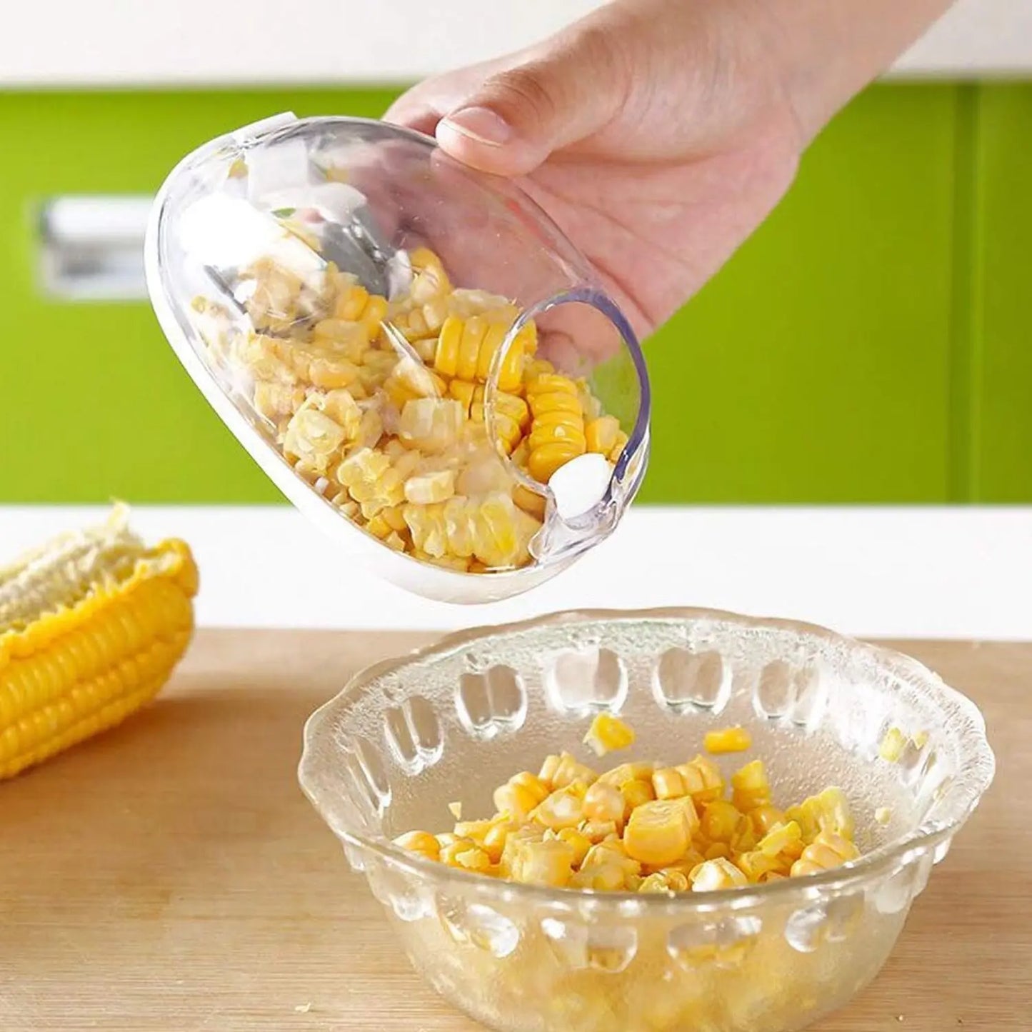 Magic Corn Remover – Easy Kernel Stripper with Steel Blades 🌽✨ - Chestore