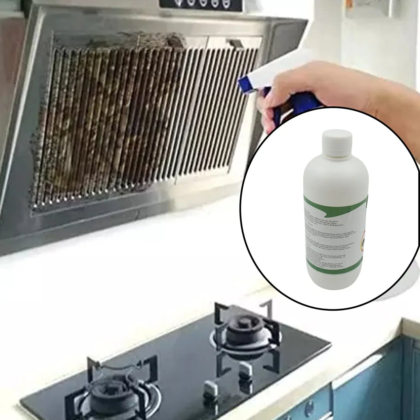 Magic Kitchen Degreaser Spray | Oil & Grease Stain Remover – 500ml - Chestore