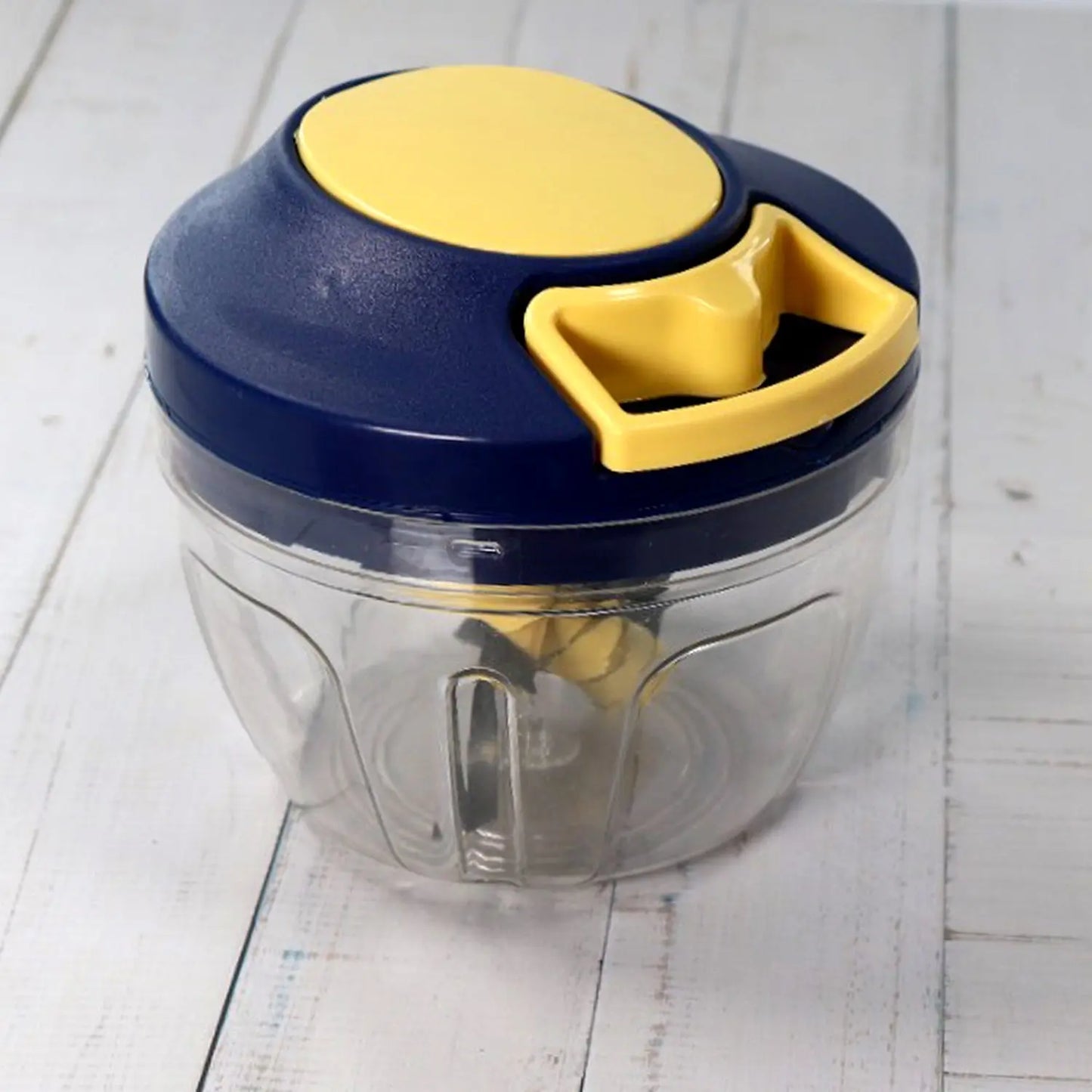 🥕🔪 0089 Chopper with 4 Blades – 650ml Manual Food Chopper - Chestore
