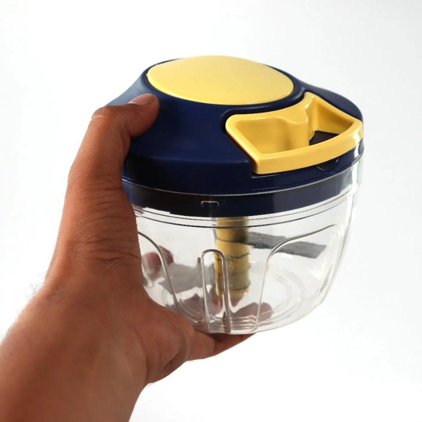 🥕🔪 0089 Chopper with 4 Blades – 650ml Manual Food Chopper - Chestore