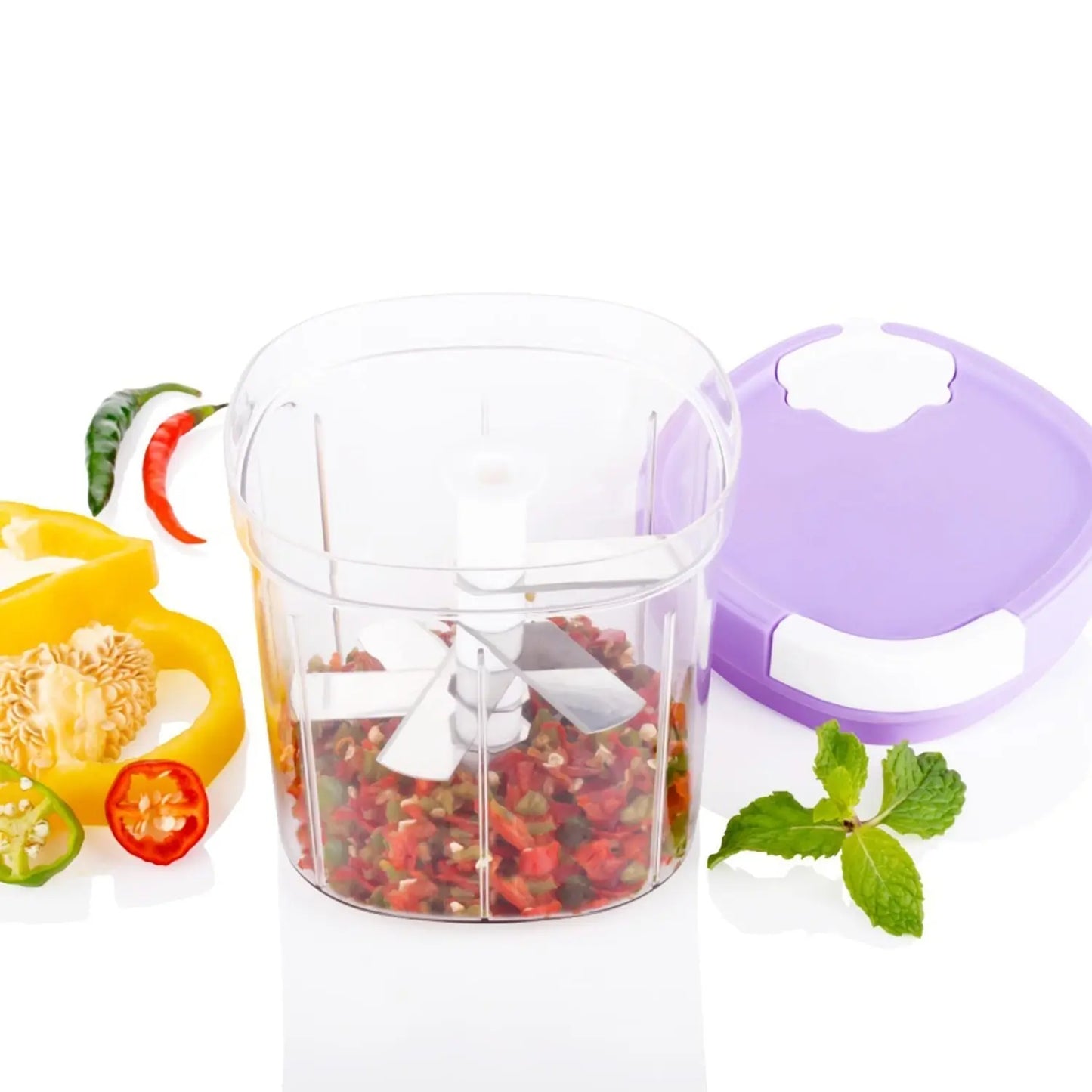 Handy Chopper & Slicer – Easy Fruit & Vegetable Cutting - Chestore