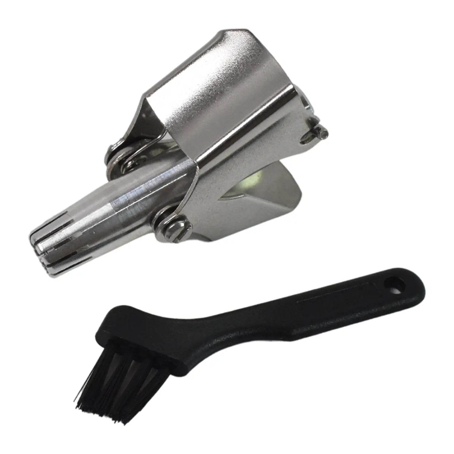 Nose Hair Clipper Stainless Steel Hair Remover (1 Pc With Brush Plastic Case) - Chestore