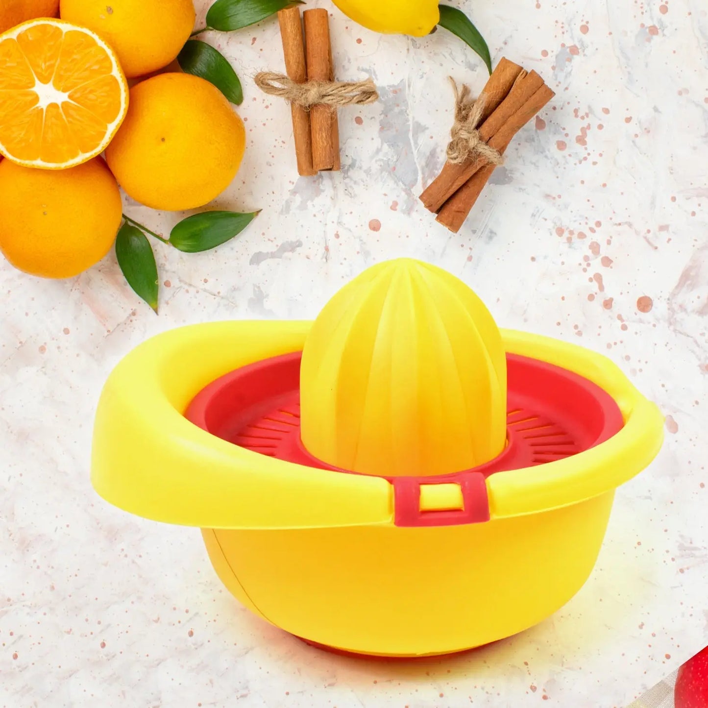 🍊 Hand Press Orange Juicer Machine – 300ml Manual Citrus Squeezer - Chestore