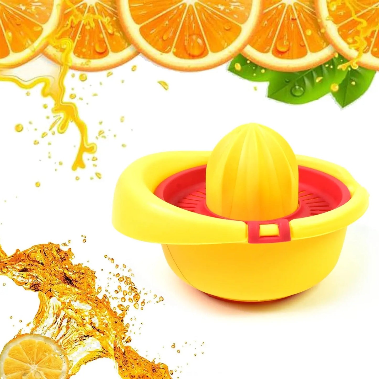 🍊 Hand Press Orange Juicer Machine – 300ml Manual Citrus Squeezer - Chestore