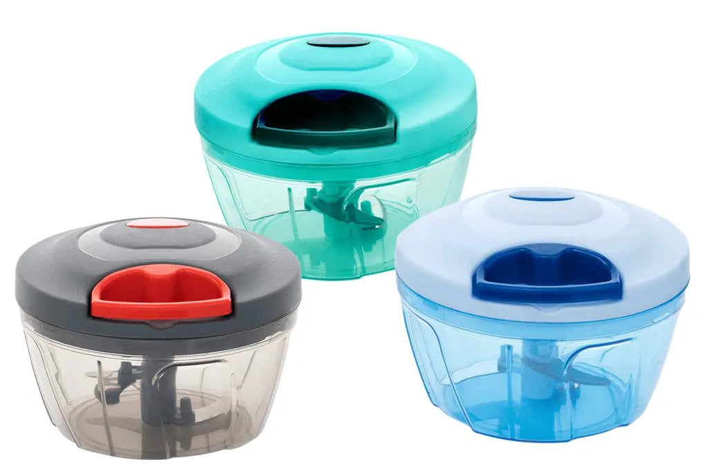 Manual Food Chopper – Compact & Powerful Hand - Held Vegetable Chopper Blender - Chestore