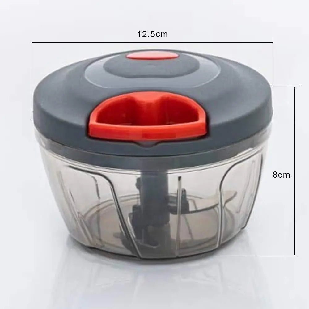 Manual Food Chopper – Compact & Powerful Hand - Held Vegetable Chopper Blender - Chestore