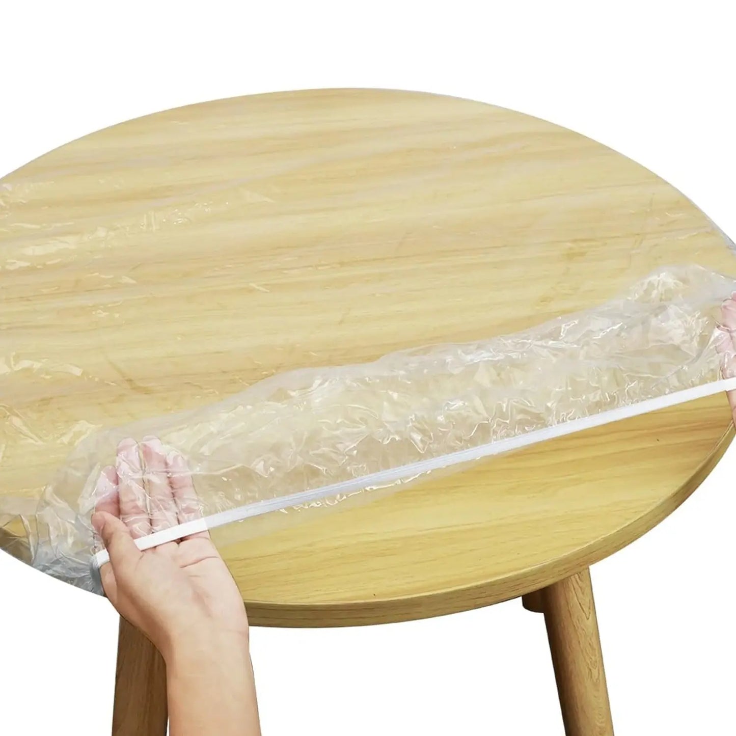 Medium Elastic Table Cover Bag – 1.4m | Waterproof & Reusable (10 Pcs Set) 🏡✨ - Chestore