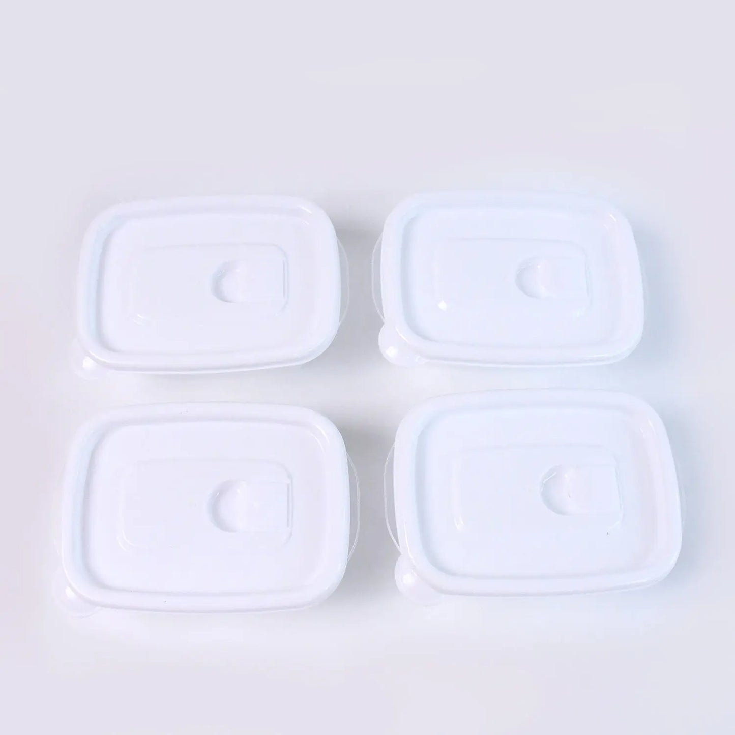 4 - Piece Microwave - Safe Food Storage Containers – 400ml Airtight & BPA - Free 🍱🔥 - Chestore
