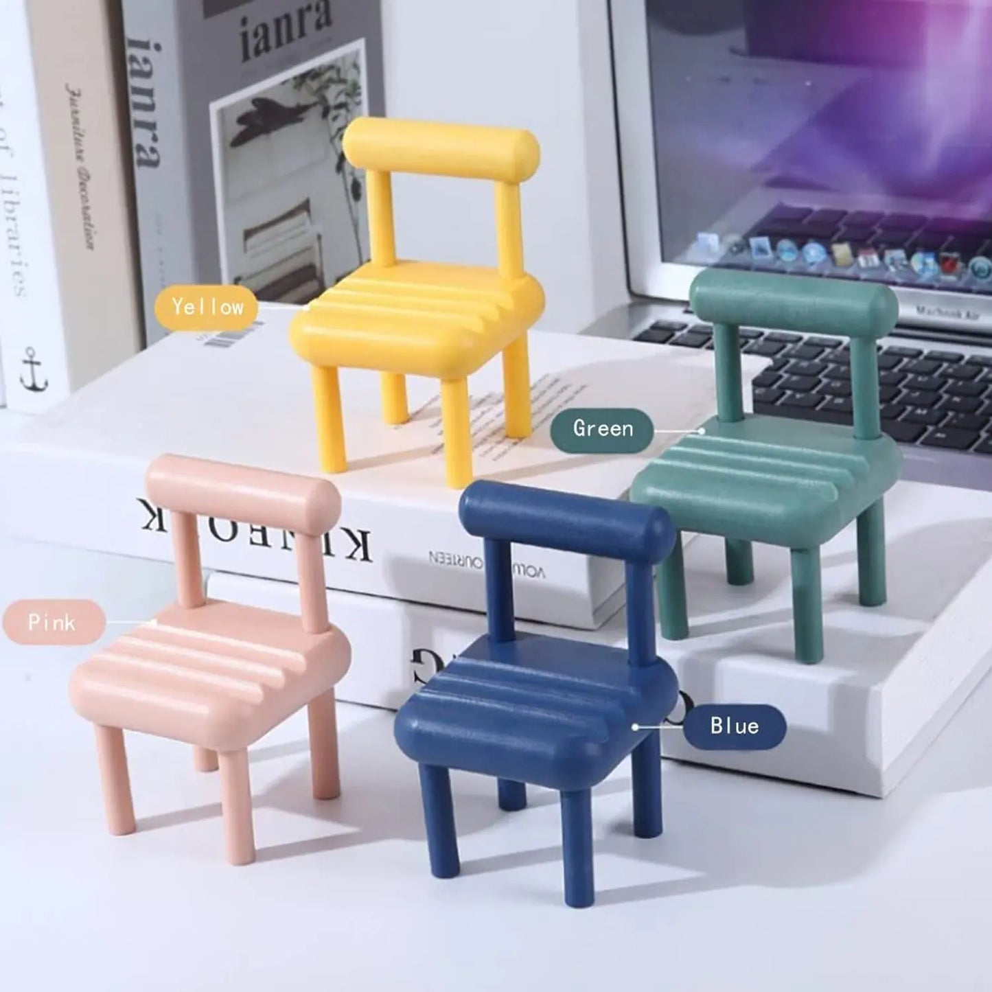 Mini Chair Mobile Phone Holder – Fun & Portable Smartphone Dock for All Phones 📱🪑✨ - Chestore