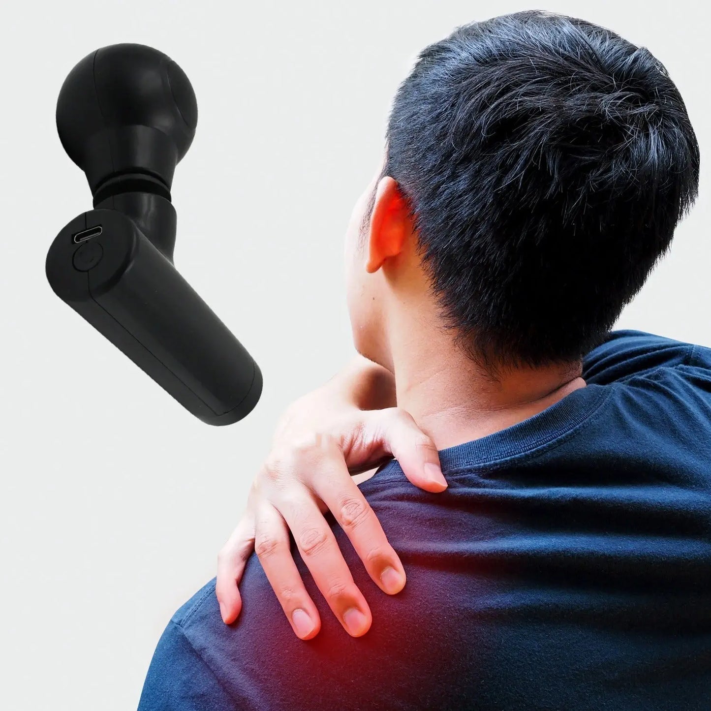 Mini Pocket - Size Cordless Body Massager – One Button Operation | Portable Vibrator for Body Pain Relief & Relaxation - Chestore