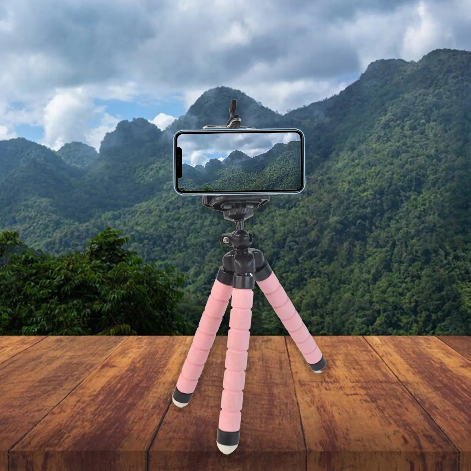 Mini Flexible Tripod Stand - Portable, Adjustable & Versatile for Phones and Cameras - Chestore