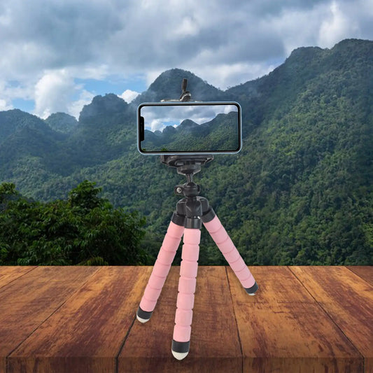Mini Flexible Tripod Stand - Portable, Adjustable & Versatile for Phones and Cameras - Chestore