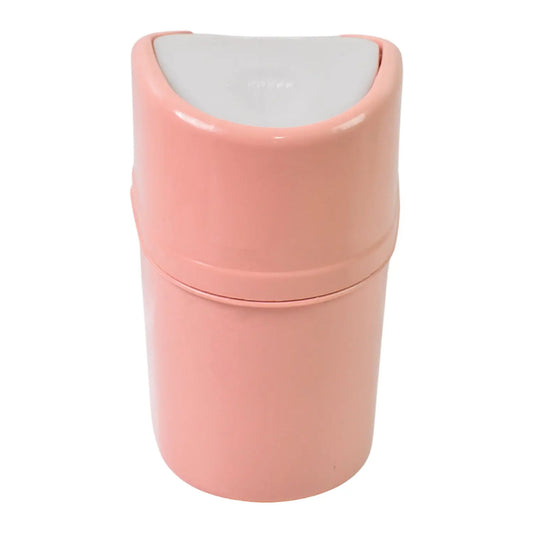 Mini Trash Can Dustbin Plastic Garbage Can With Lid (1 Pc) - Chestore