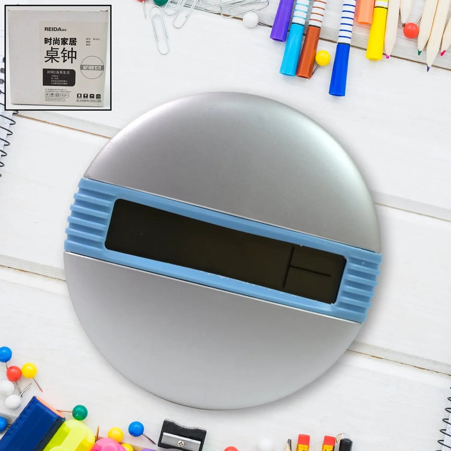 Minimalist Desktop Alarm Clock – Stylish, Functional & Easy to Use ⏰✨ - Chestore