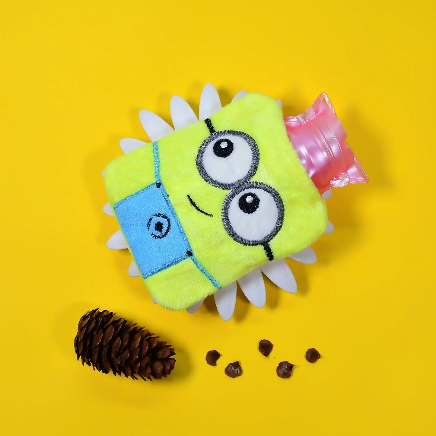 2 - Eye Minions Hot Water Bag – Small Reusable Warmer for Pain Relief & Cramps - Chestore