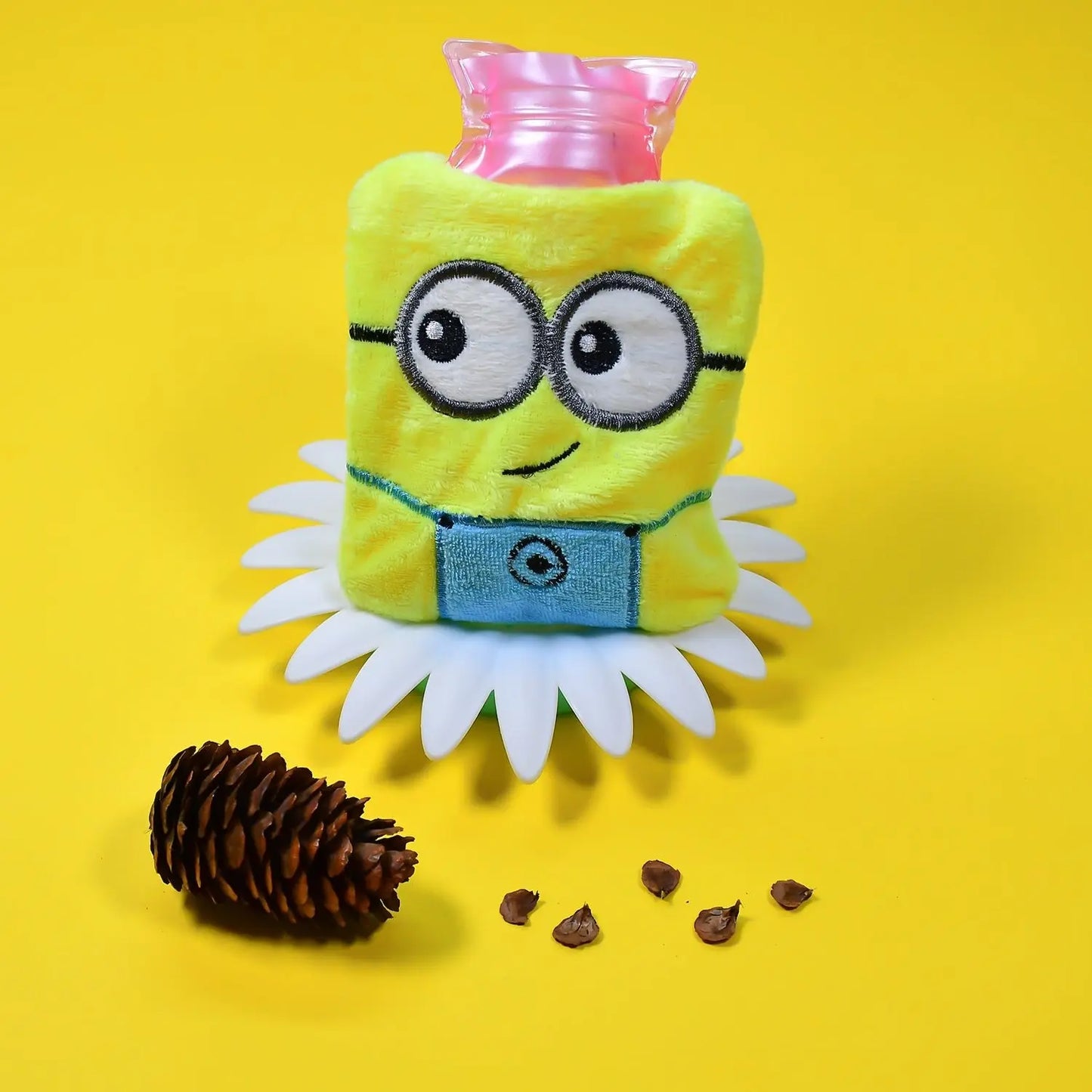 2 - Eye Minions Hot Water Bag – Small Reusable Warmer for Pain Relief & Cramps - Chestore