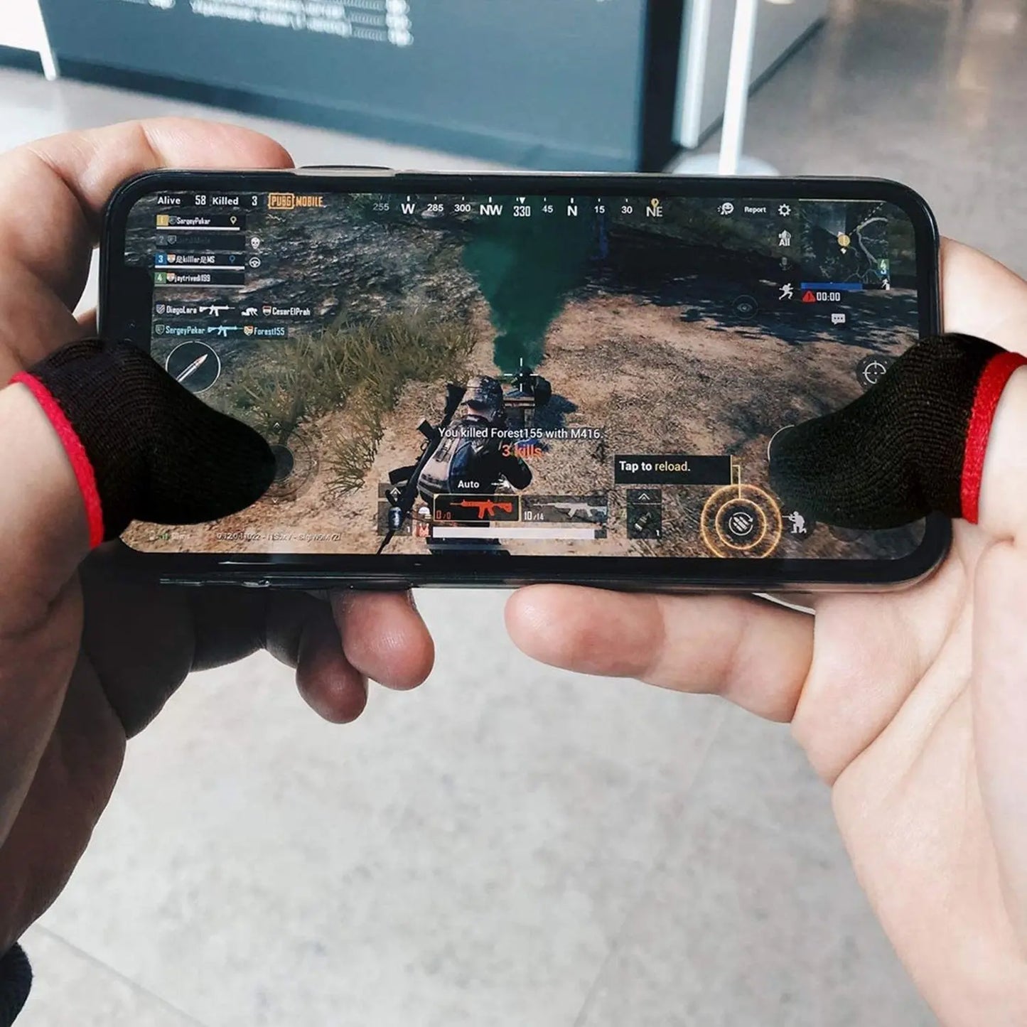 Thumb Finger Sleeves for Mobile Gaming – 1 Pair for PUBG, COD, Free Fire 🎮🧤📱 - Chestore