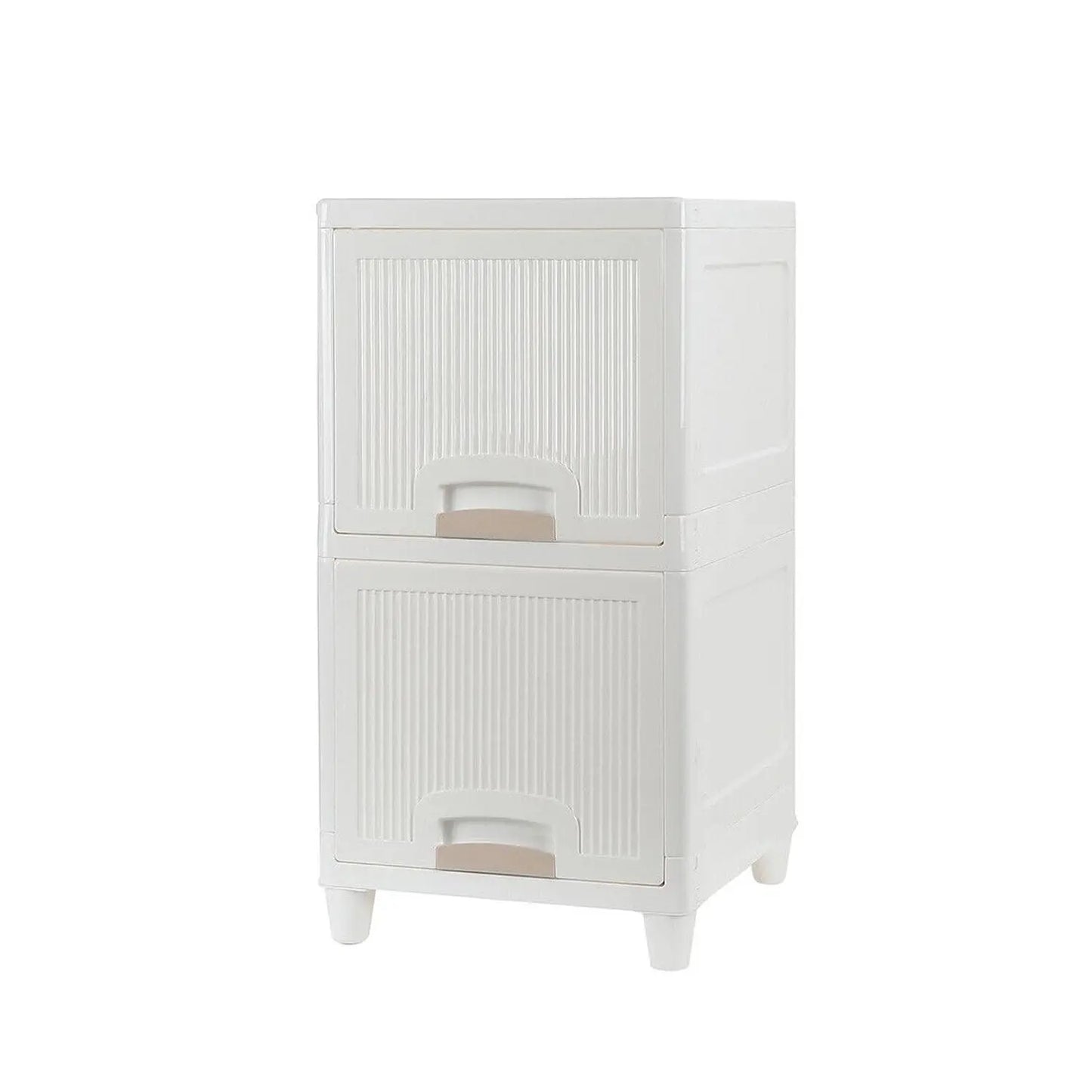 Multipurpose Storage Cabinet – Foldable Plastic Drawer Unit for Kitchen, Bathroom & Bedroom - Chestore