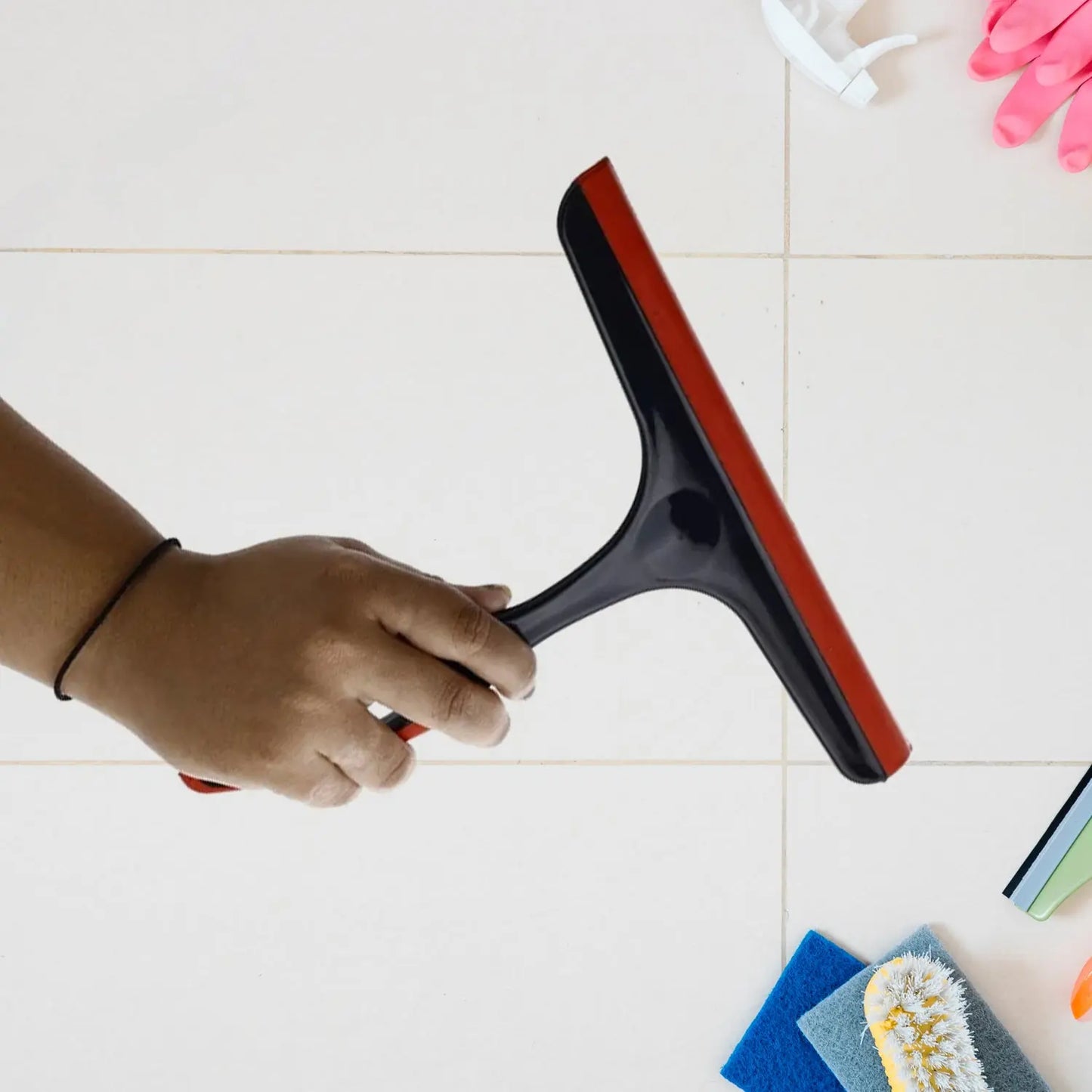 Plastic Kitchen Wiper – Multipurpose Silicone Head for Kitchen, Glass & Car - Chestore