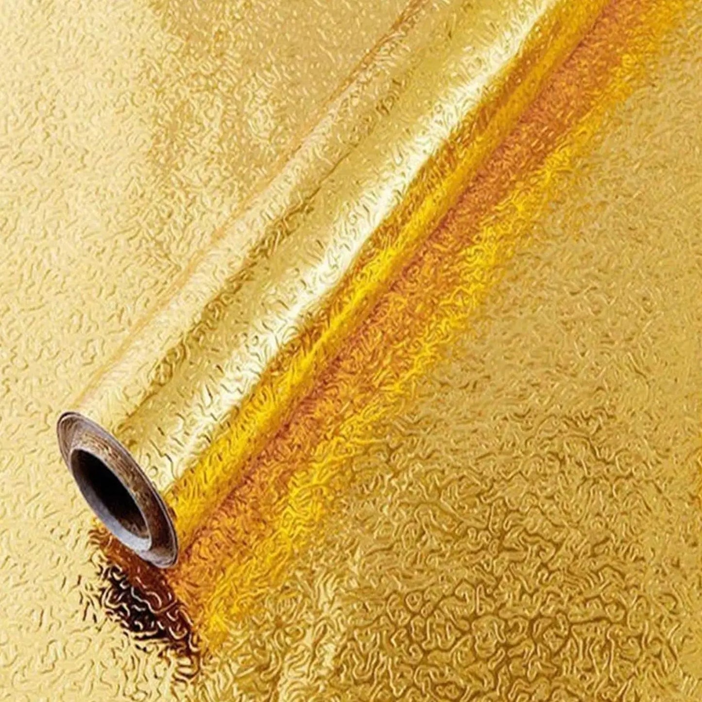 Oil - Proof Waterproof Sticker | Self - Adhesive Aluminum Foil Wallpaper (60 cm x 2 m) - Chestore