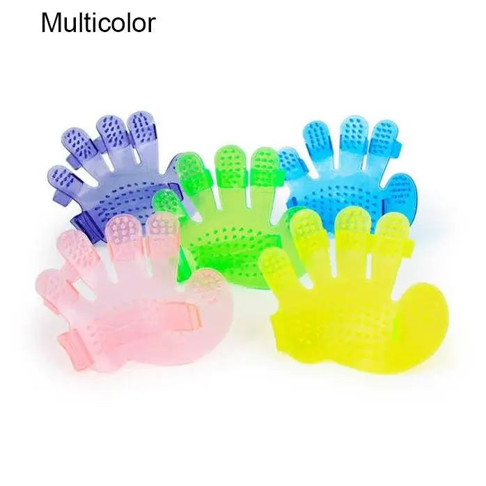 Rubber Pet Cleaning Massaging Grooming Glove Brush – Ultimate Pet Care - Chestore