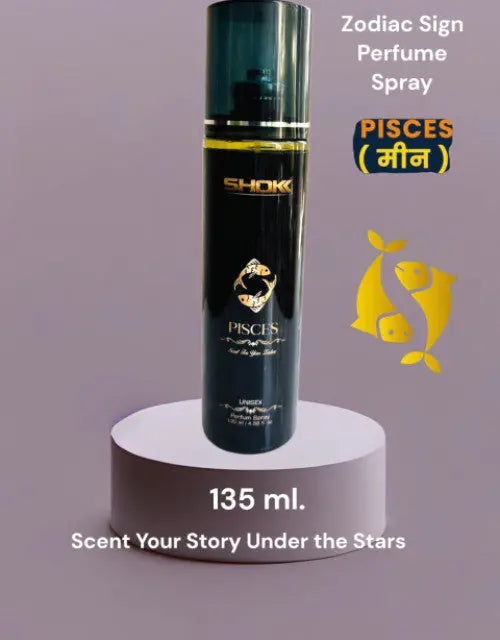 Pisces zodiac body spray – 135ml unisex perfume for men and women
