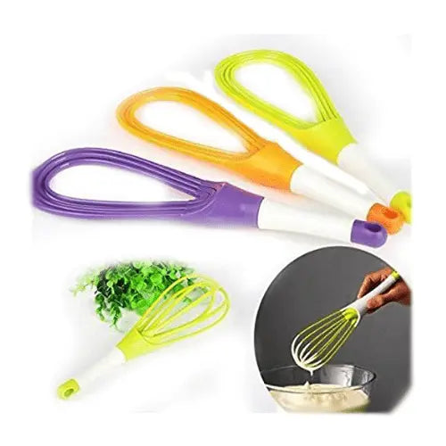 Plastic Whisk Mixer for Milk, Coffee, Egg, & Juice | Balloon Whisk for Kitchen - Chestore