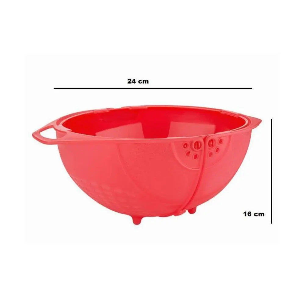 Plastic Revolving Multi - Functional Wash Basket – Rice, Vegetables & Fruits - Chestore