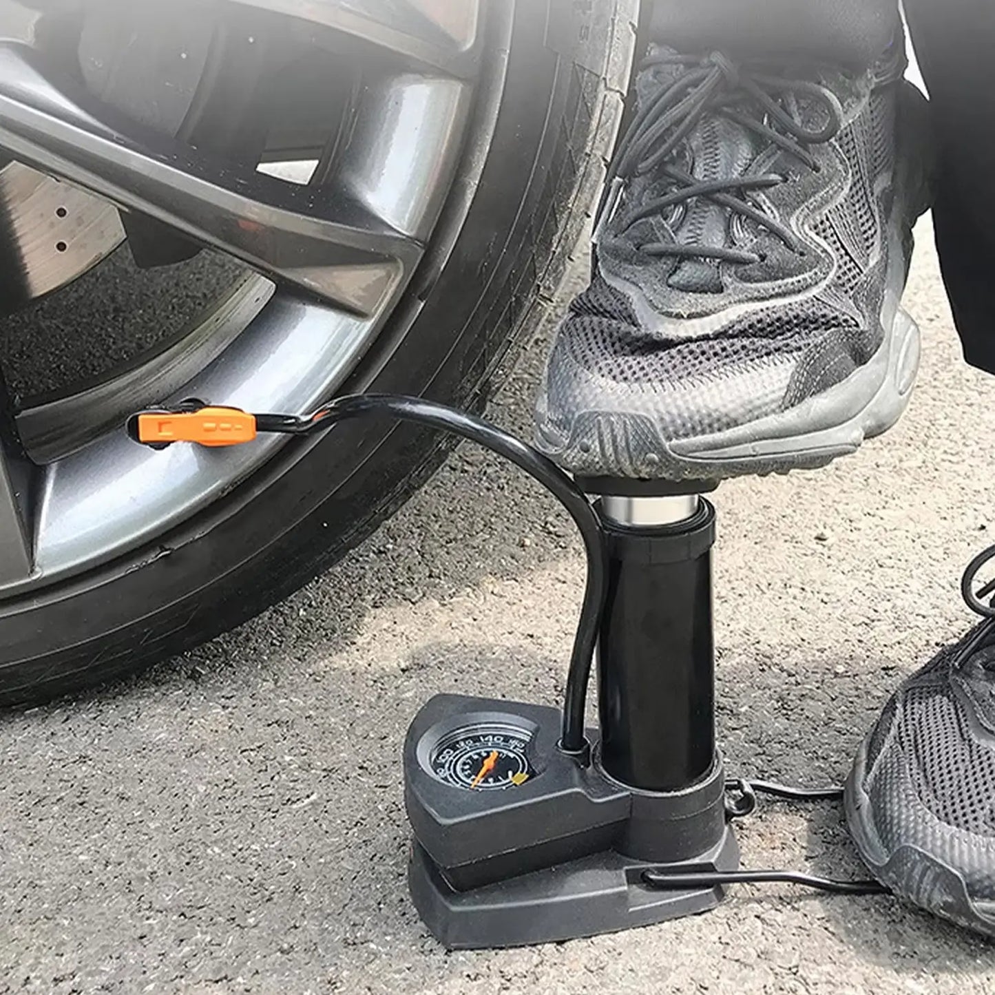 Portable Mini Bike Pump Cycle Pump Foot (1 Pc) - Chestore