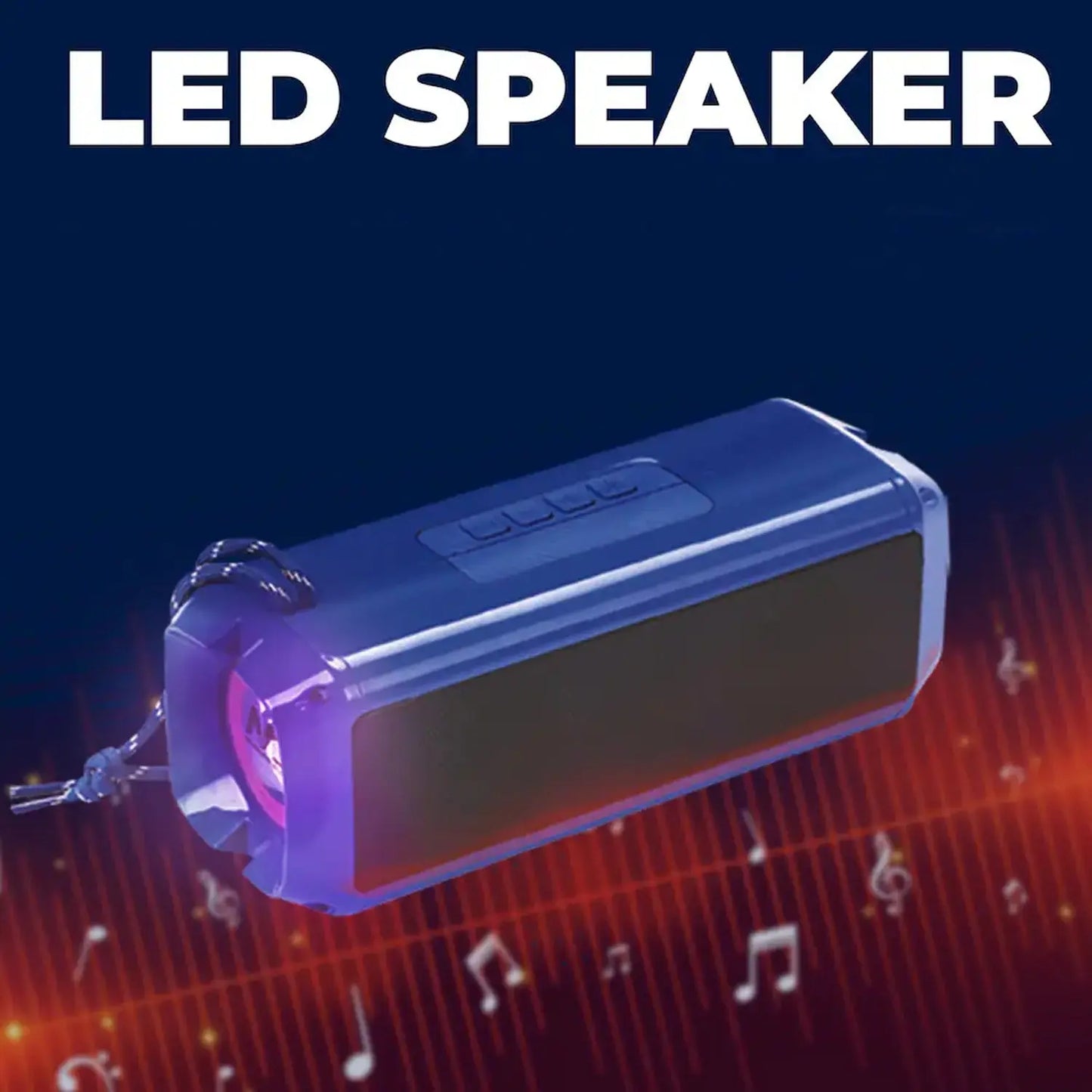 Portable Wireless Rechargeable Speaker Bluetooth Speaker (1 Pc) - Chestore