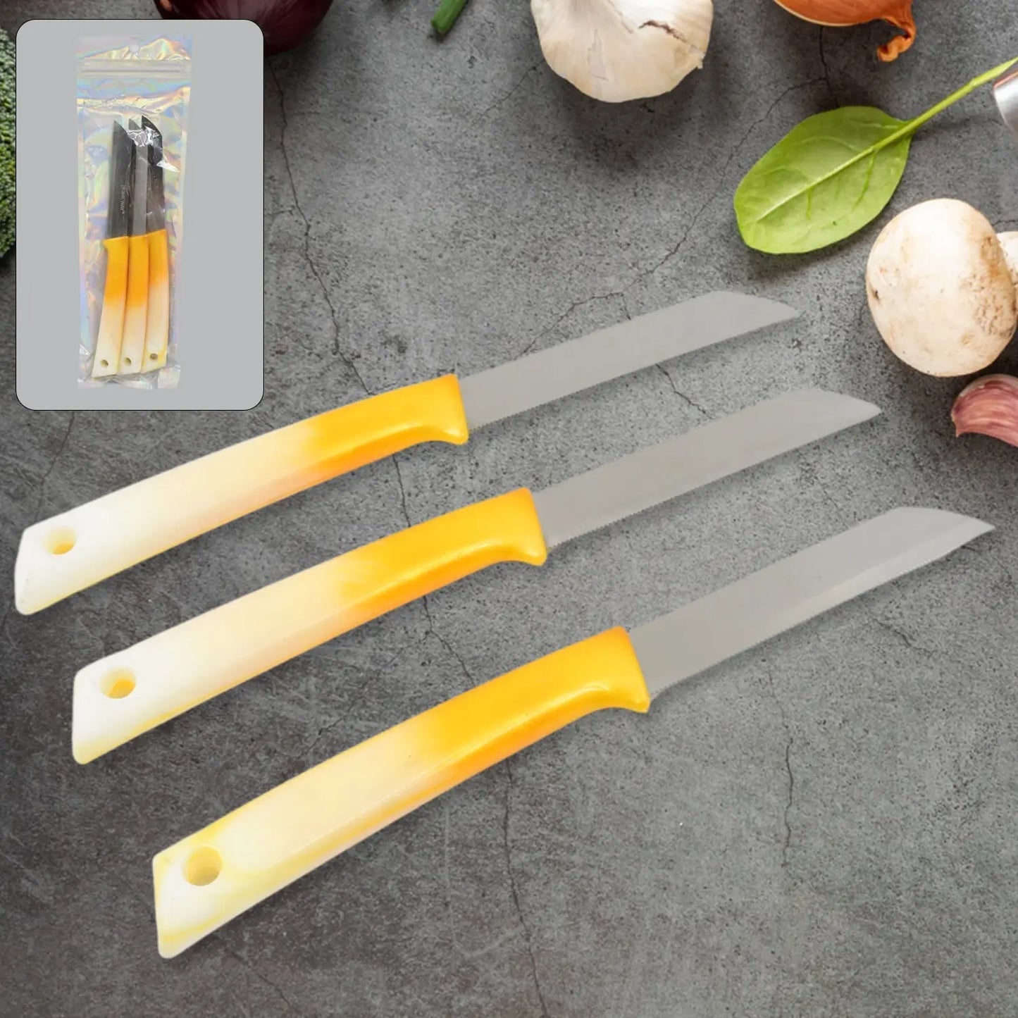 Premium Kitchen Knife with Stainless Steel Blade | Sharp & Durable - Chestore
